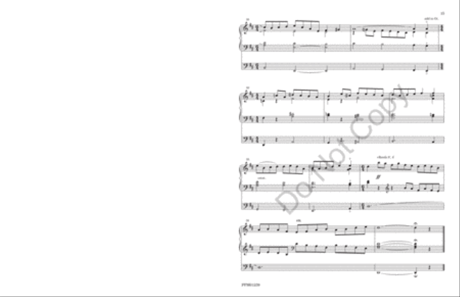 Harvest Festival: Four Organ Preludes on Thanksgiving Hymns Organ scores gallery preview page 18