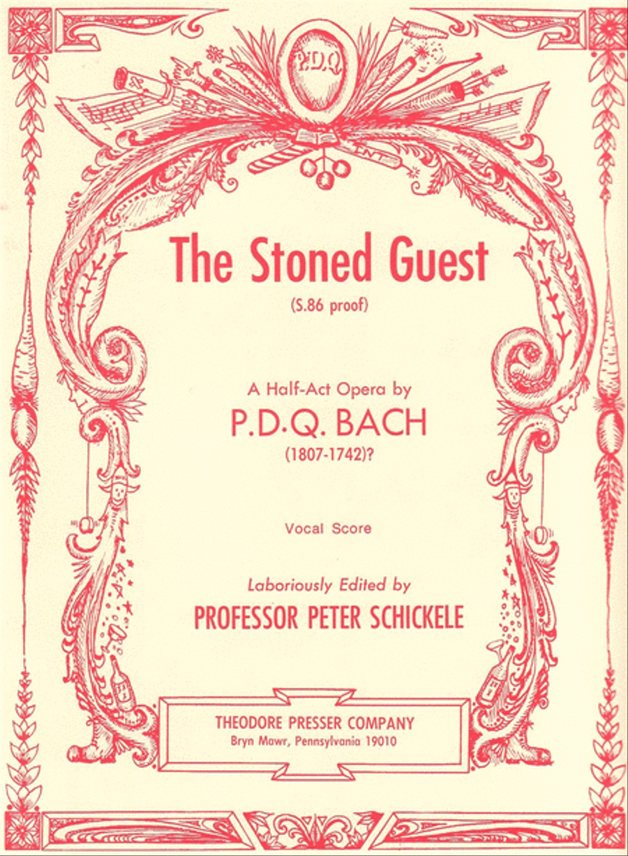 The Stoned Guest (S.86 proof) Bassoon scores gallery preview page 1