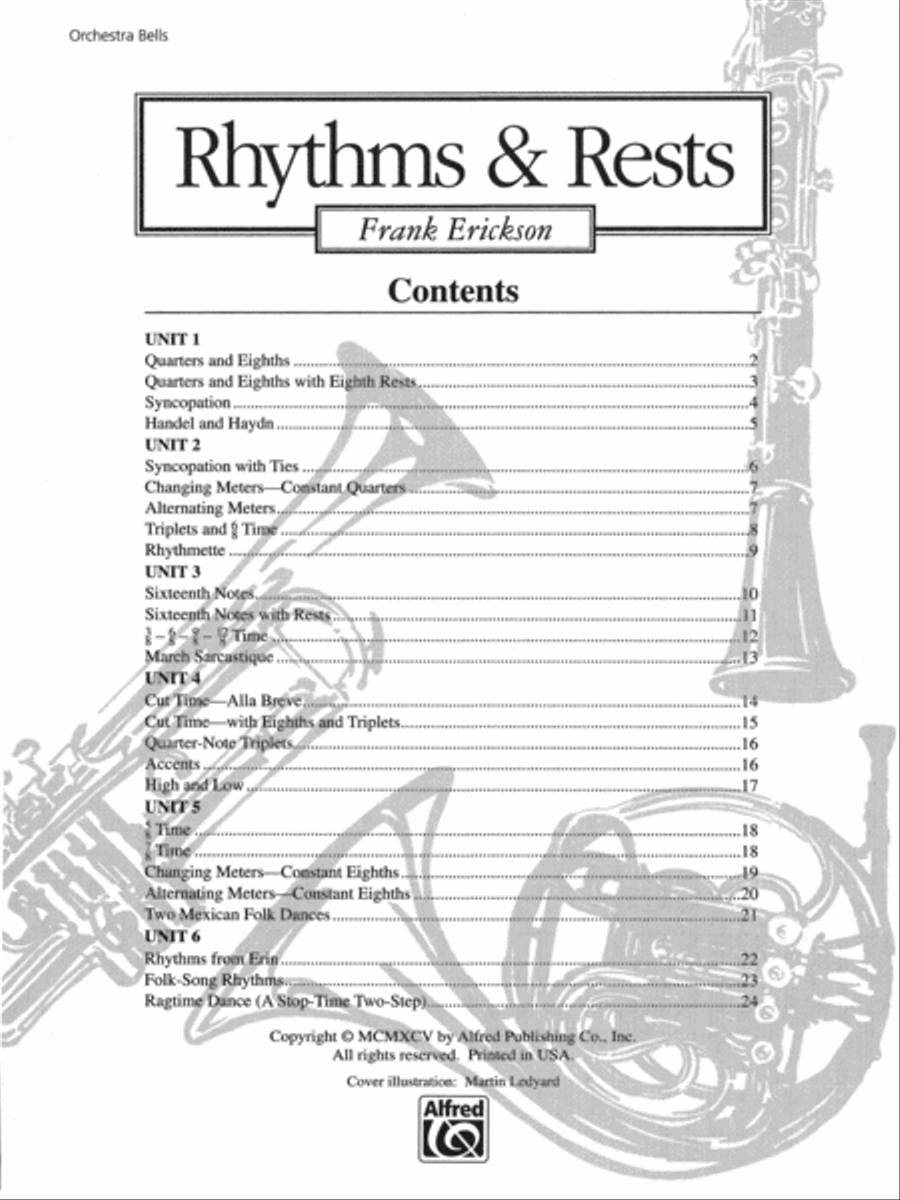 Rhythms & Rests Concert Band Methods scores gallery preview page 2