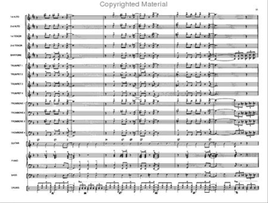 Ja-Da Jazz Ensemble scores gallery preview page 11