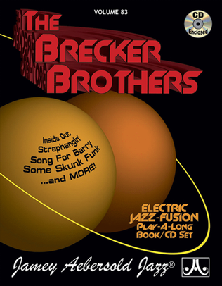 Book cover for Volume 83 - The Brecker Brothers