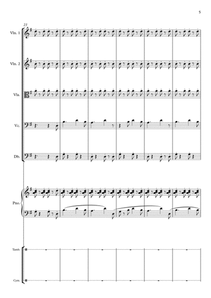 Adventures In Wonderland (String Orchestra Score & Parts) image number null