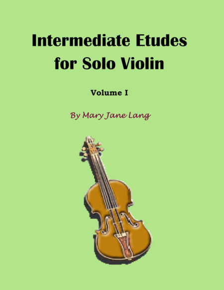 Intermediate Etudes for Solo Violin, Volume I image number null