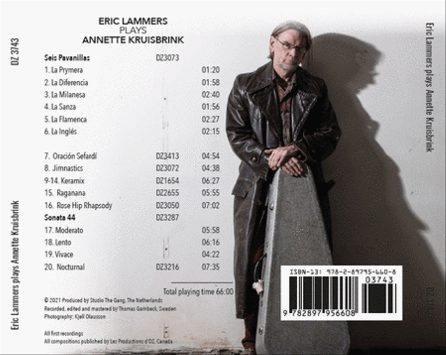 Eric Lammers Plays Annette Kruisbrink CD CD scores gallery preview page 2