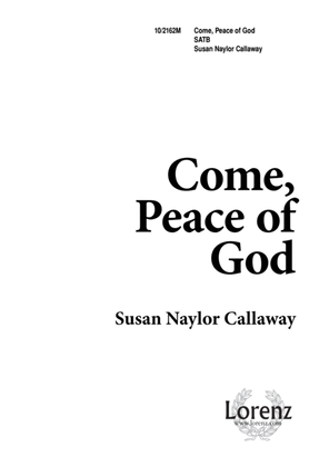 Book cover for Come, Peace of God
