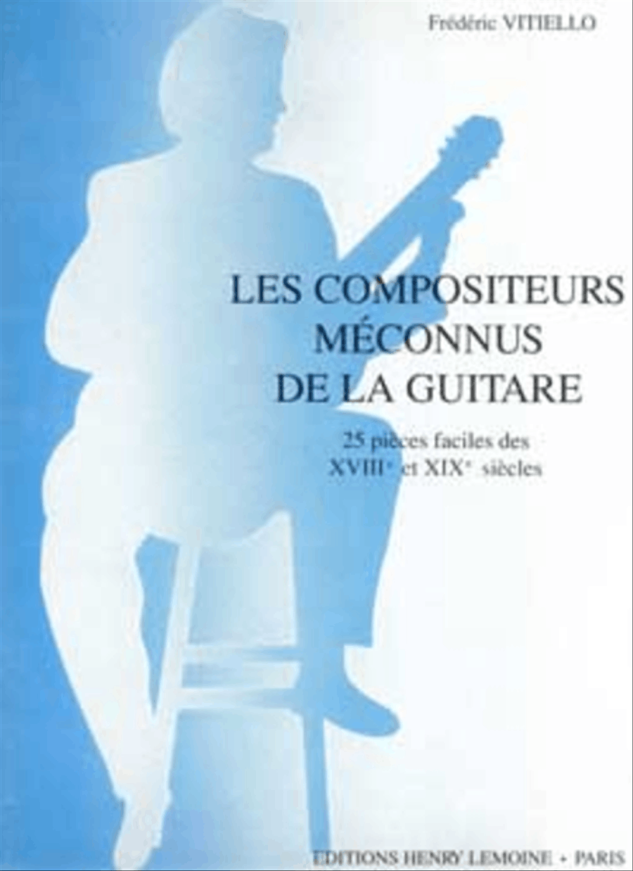 Les compositeurs meconnus de la guitare Acoustic Guitar scores gallery preview page 1