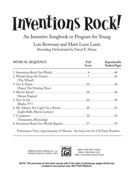 Inventions Rock - Teacher's Handbook image number null