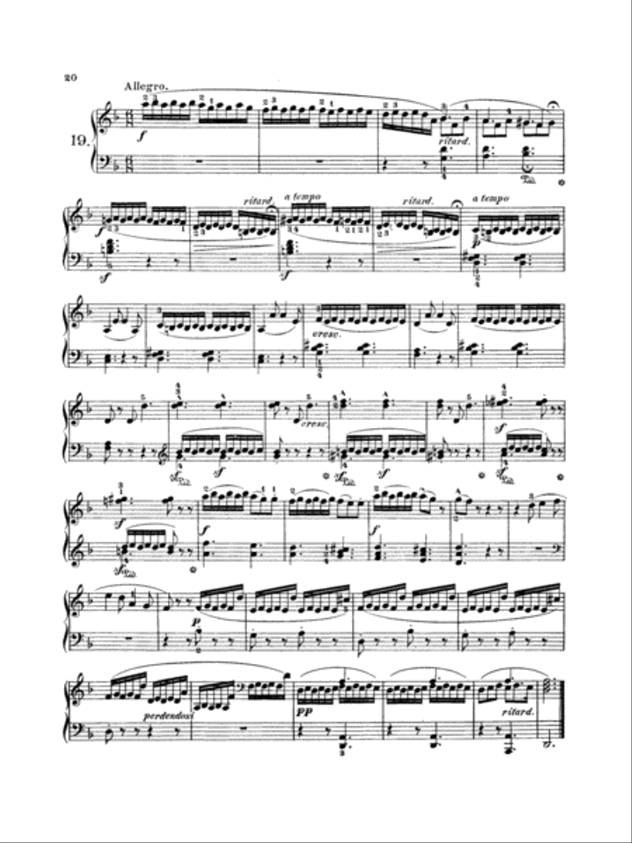 Heller: Thirty-two Preludes, Op. 119 Piano Solo scores gallery preview page 1