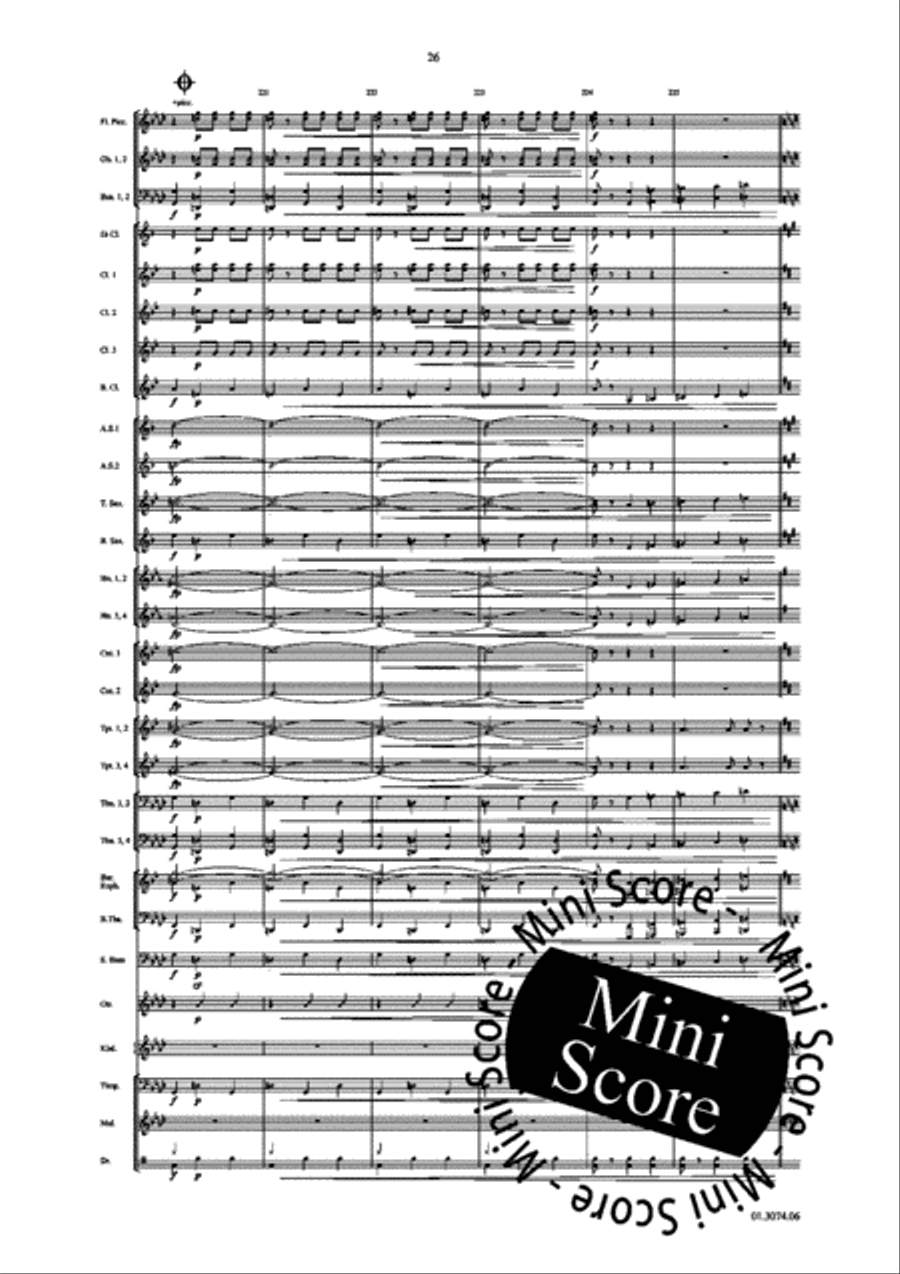 Das Romantische Mittelrheintal Concert Band scores gallery preview page 30