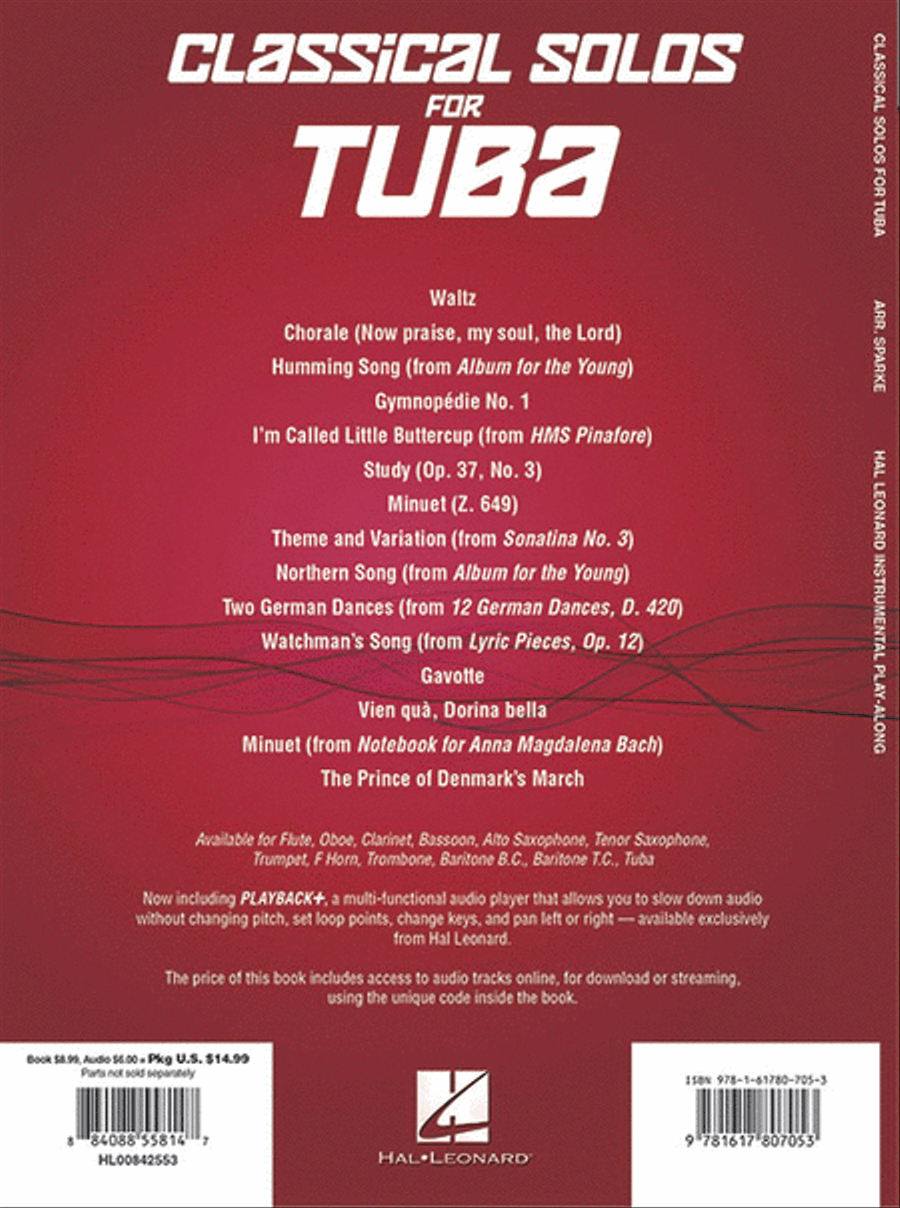 Classical Solos for Tuba (B.C.) Tuba scores gallery preview page 6