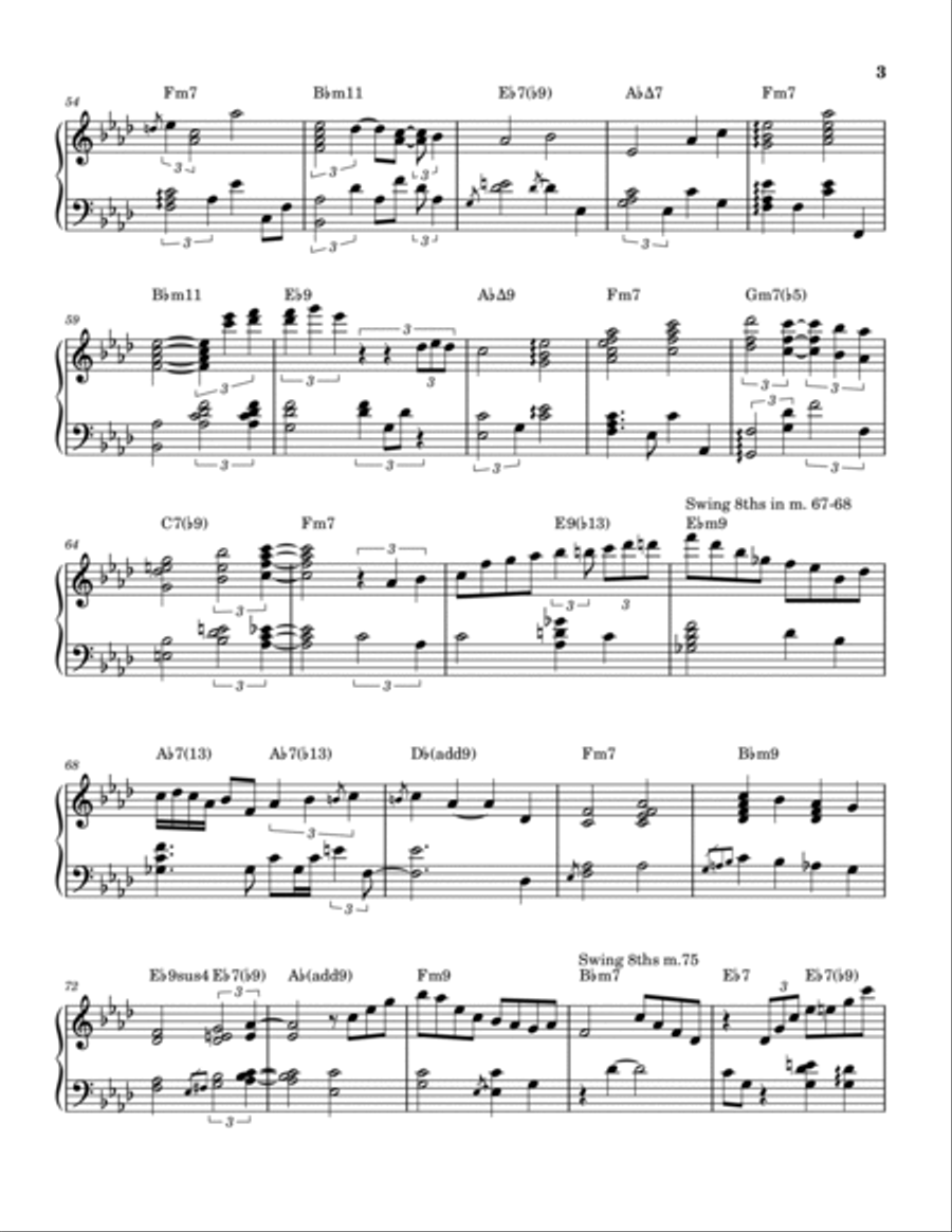Have Yourself A Merry Little Christmas Piano Solo scores gallery preview page 3
