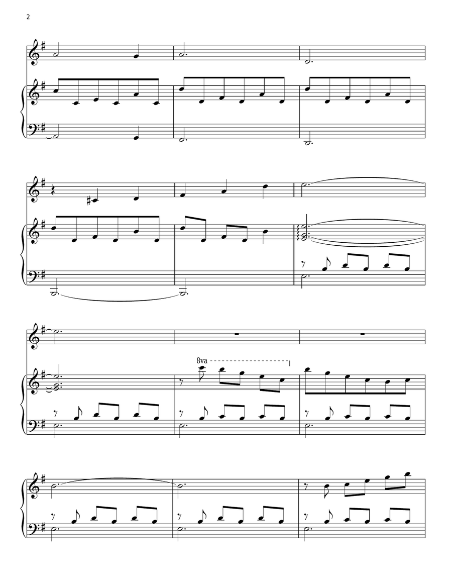 Temple Dance Flute scores gallery preview page 2