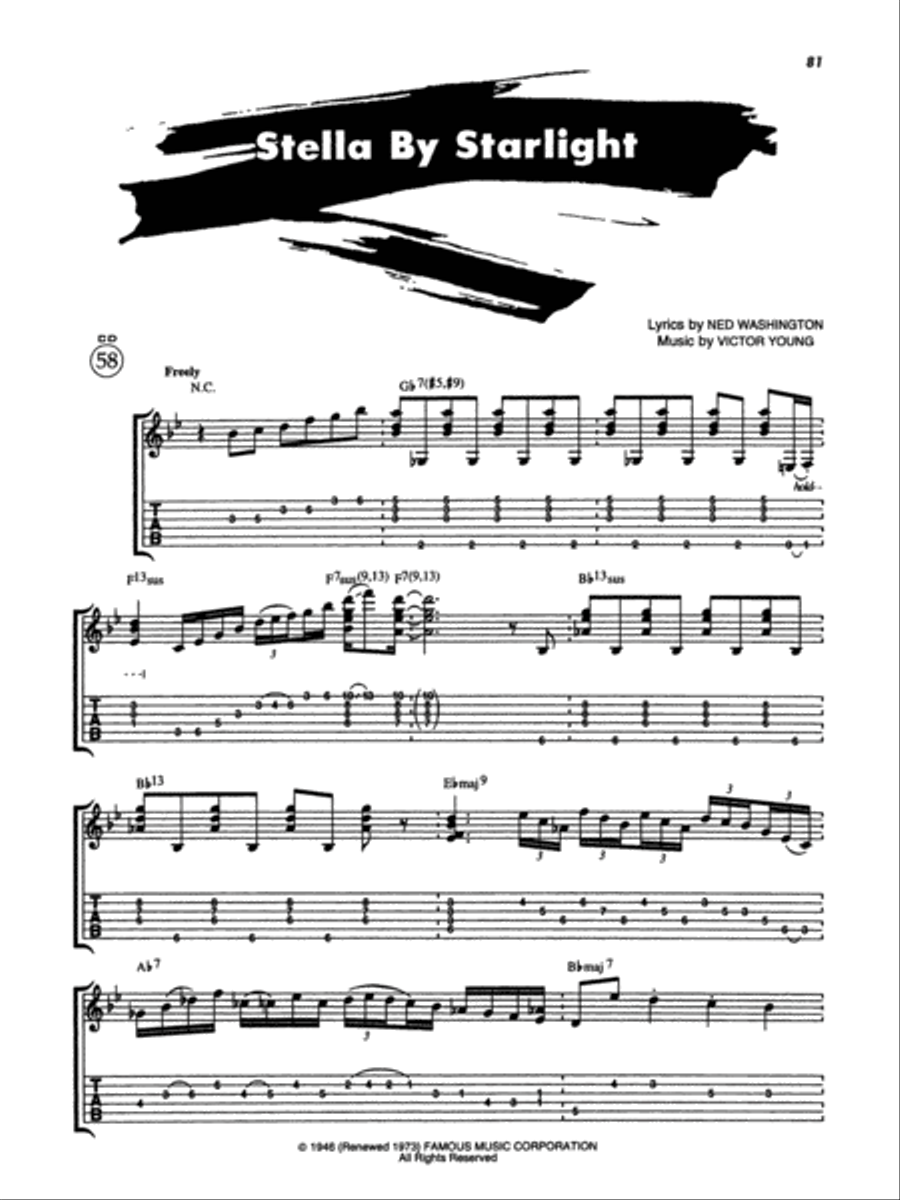 Joe Pass -- On Guitar Electric Guitar scores gallery preview page 82
