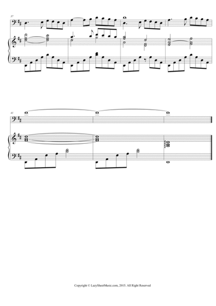 Entr'acte From "Carmen" Cello and Piano image number null