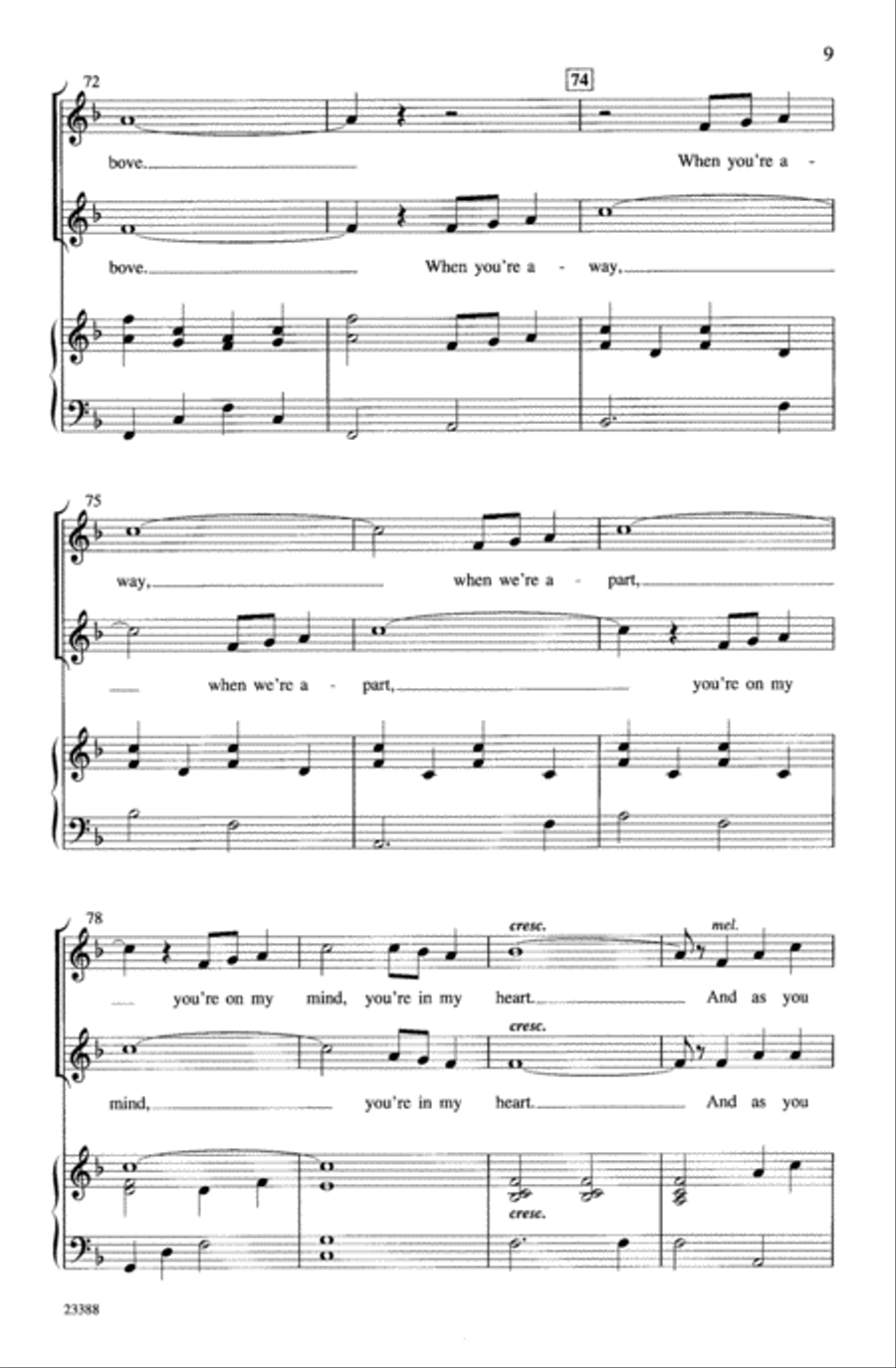 Journey in Peace 2-Part scores gallery preview page 10