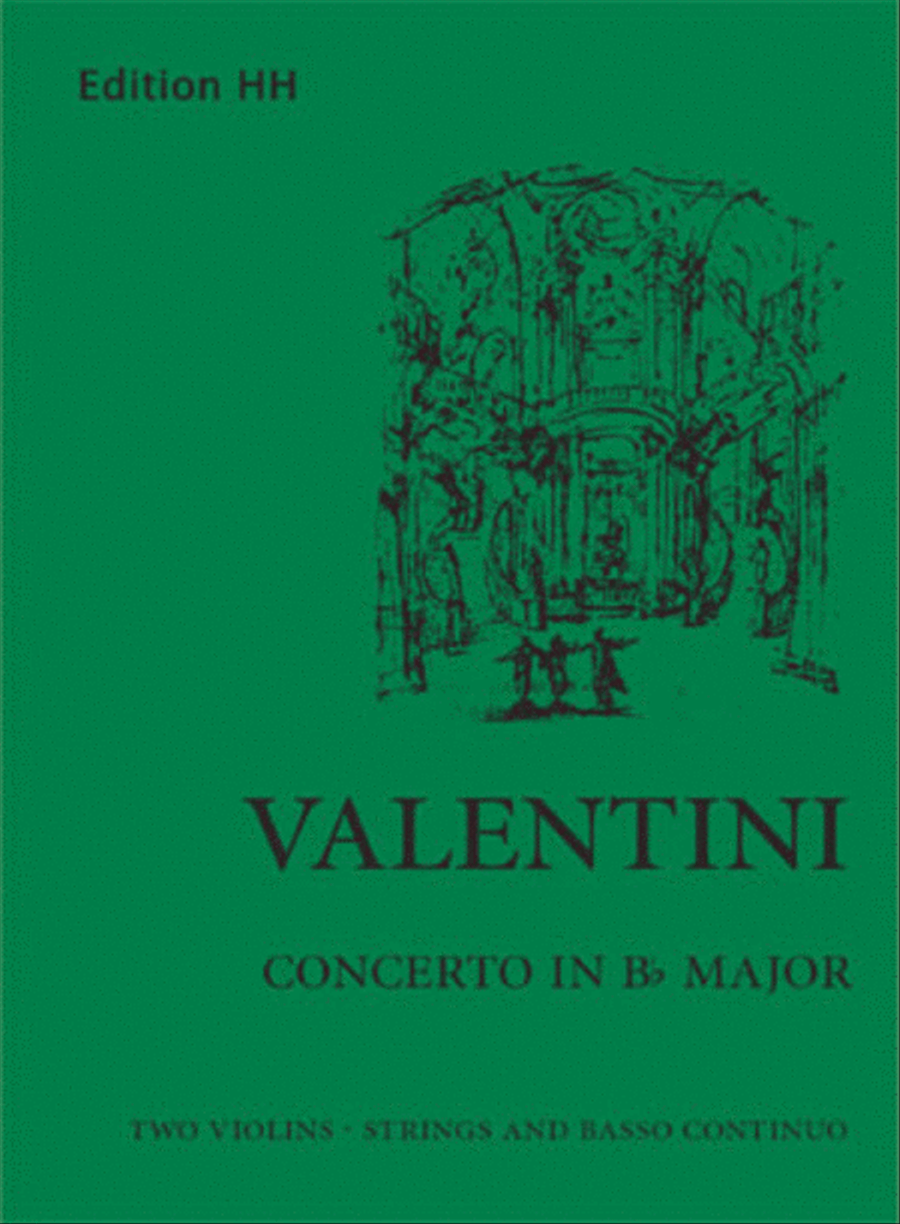 Concerto in B-flat major Orchestra scores gallery preview page 1