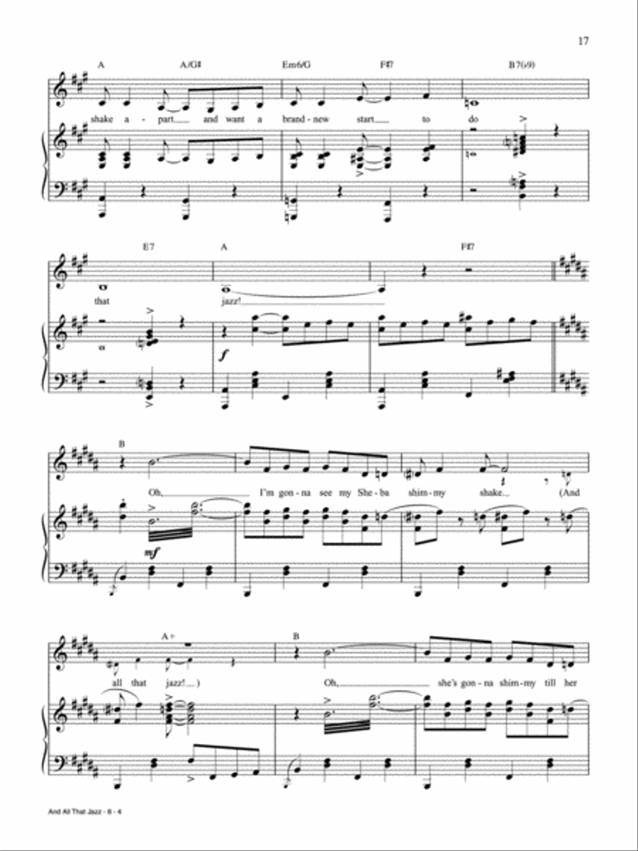 And All That Jazz (from 