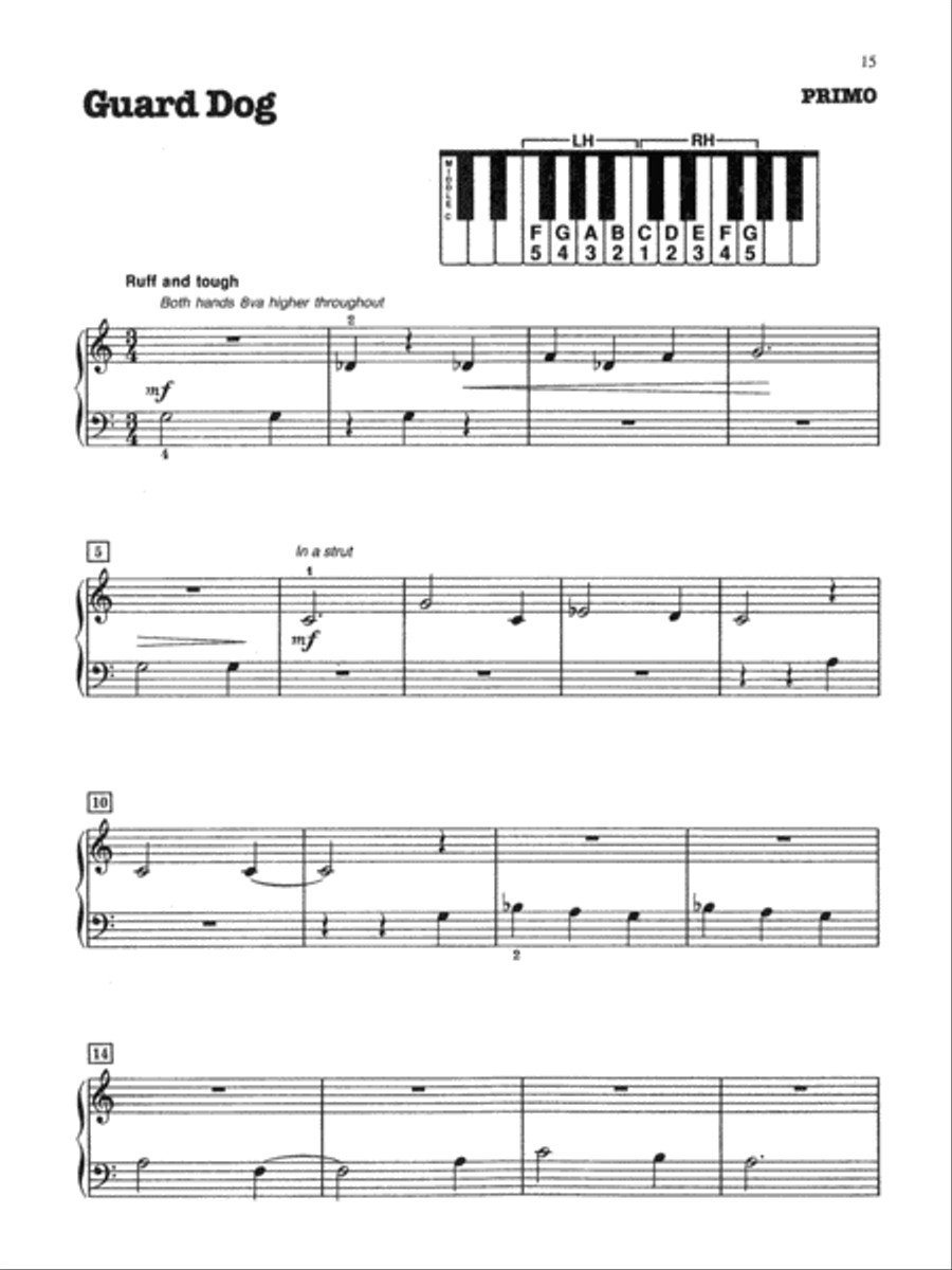Duets for Dog Lovers Duets for Dog Lovers Small Ensemble scores gallery preview page 4