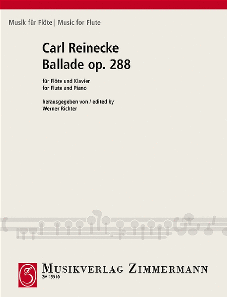 Ballade Flute Solo scores gallery preview page 1
