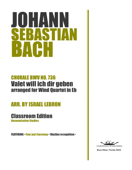 Valet will ich dir geben by J.S. Bach image number null