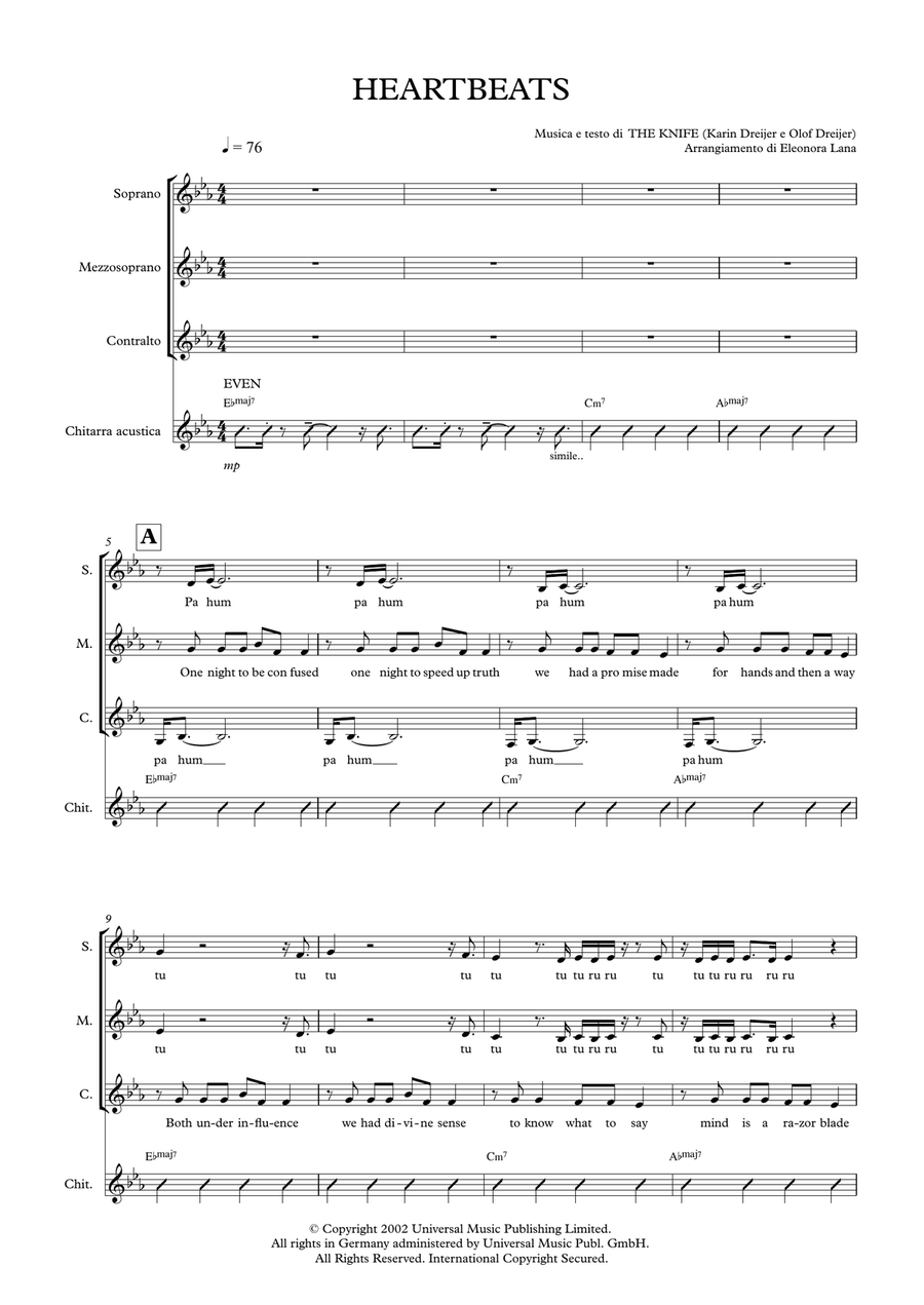 Heartbeats SSA scores gallery preview page 5