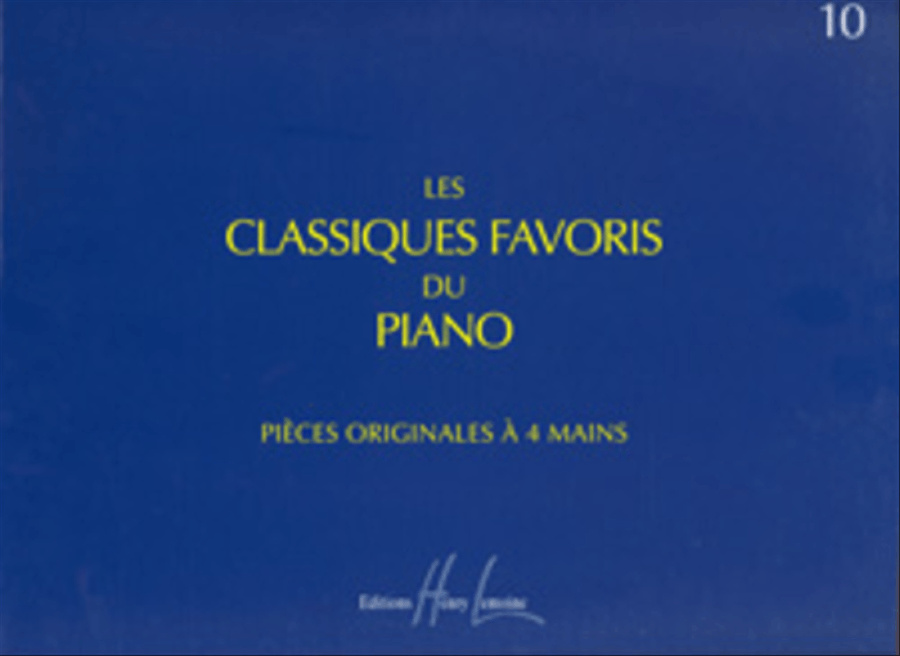 Les classiques favoris - Volume 10 Piano Duet scores gallery preview page 1