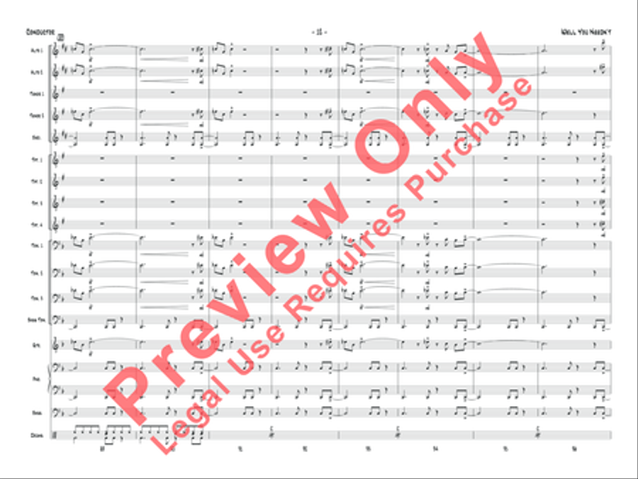 Well You Needn't Jazz Ensemble scores gallery preview page 13