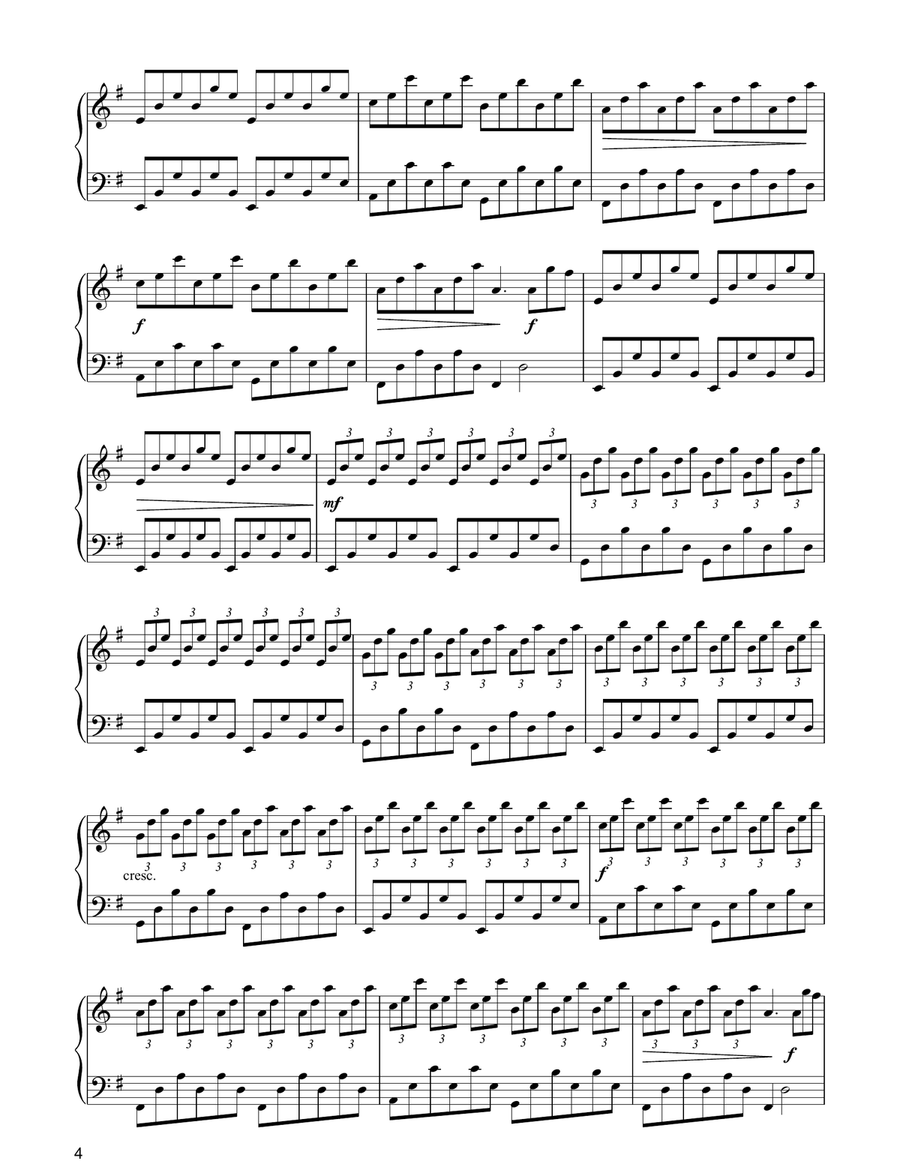 Oltremare Piano Solo scores gallery preview page 4