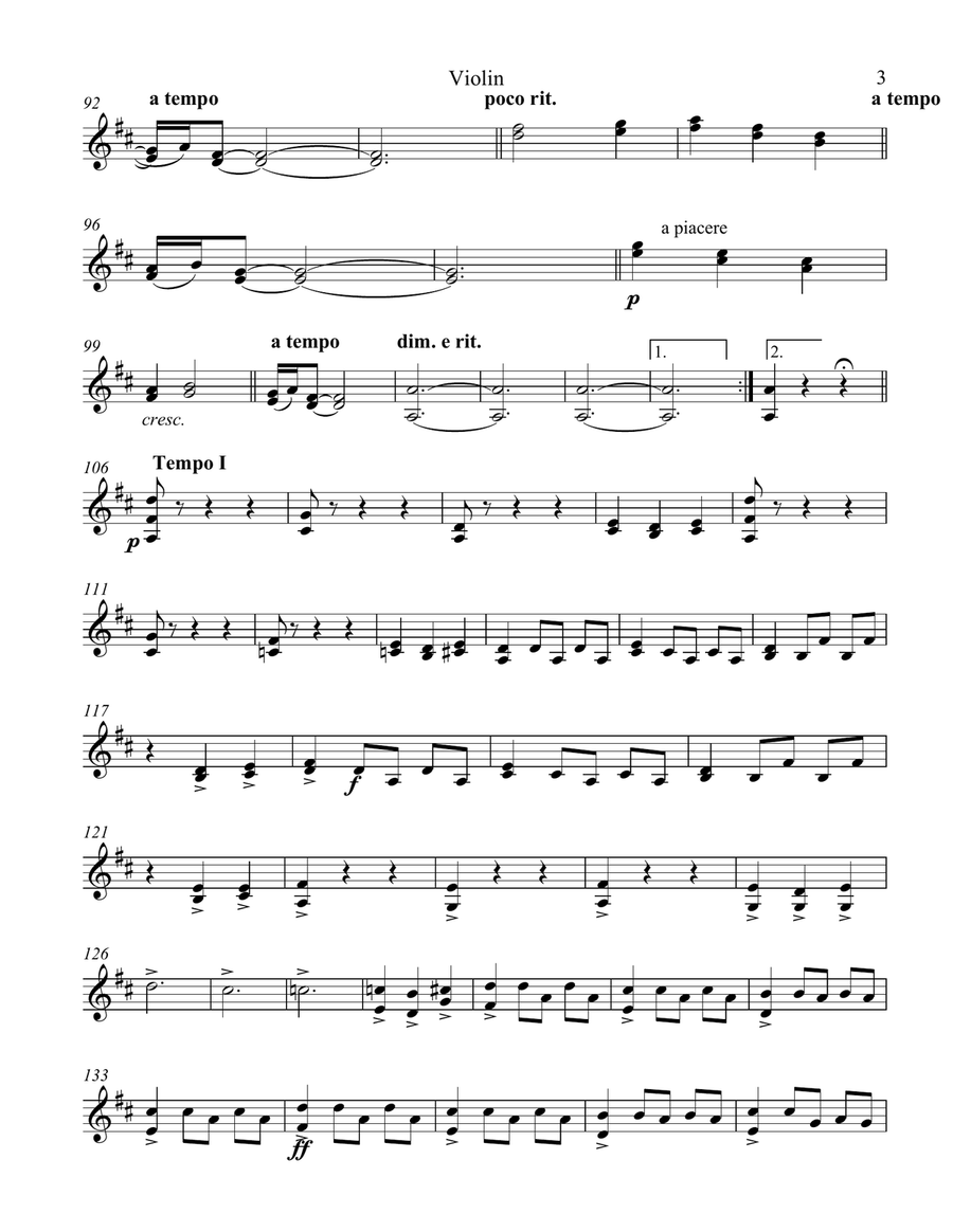 Jota Jota Violin Solo scores gallery preview page 3