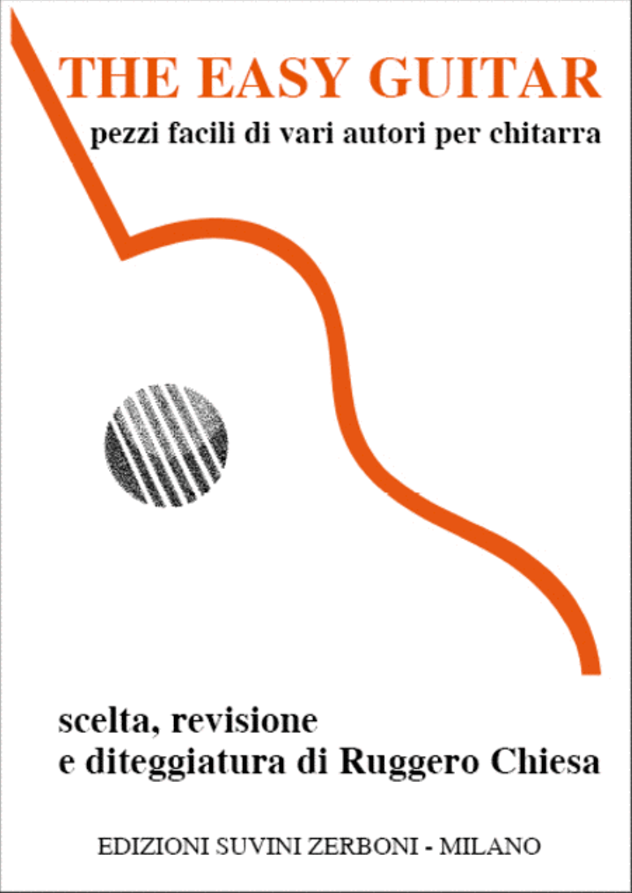 Easy Guitar (Chiesa) Easy Guitar scores gallery preview page 1