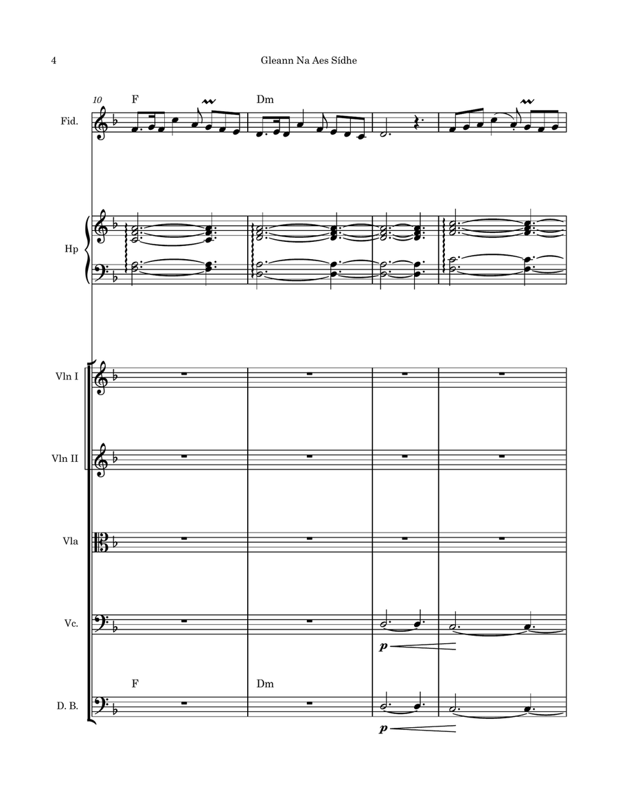 Gleann Na Aes Sídhe (Glen of the Faeries)--Accompaniment Parts Small Ensemble scores gallery preview page 6