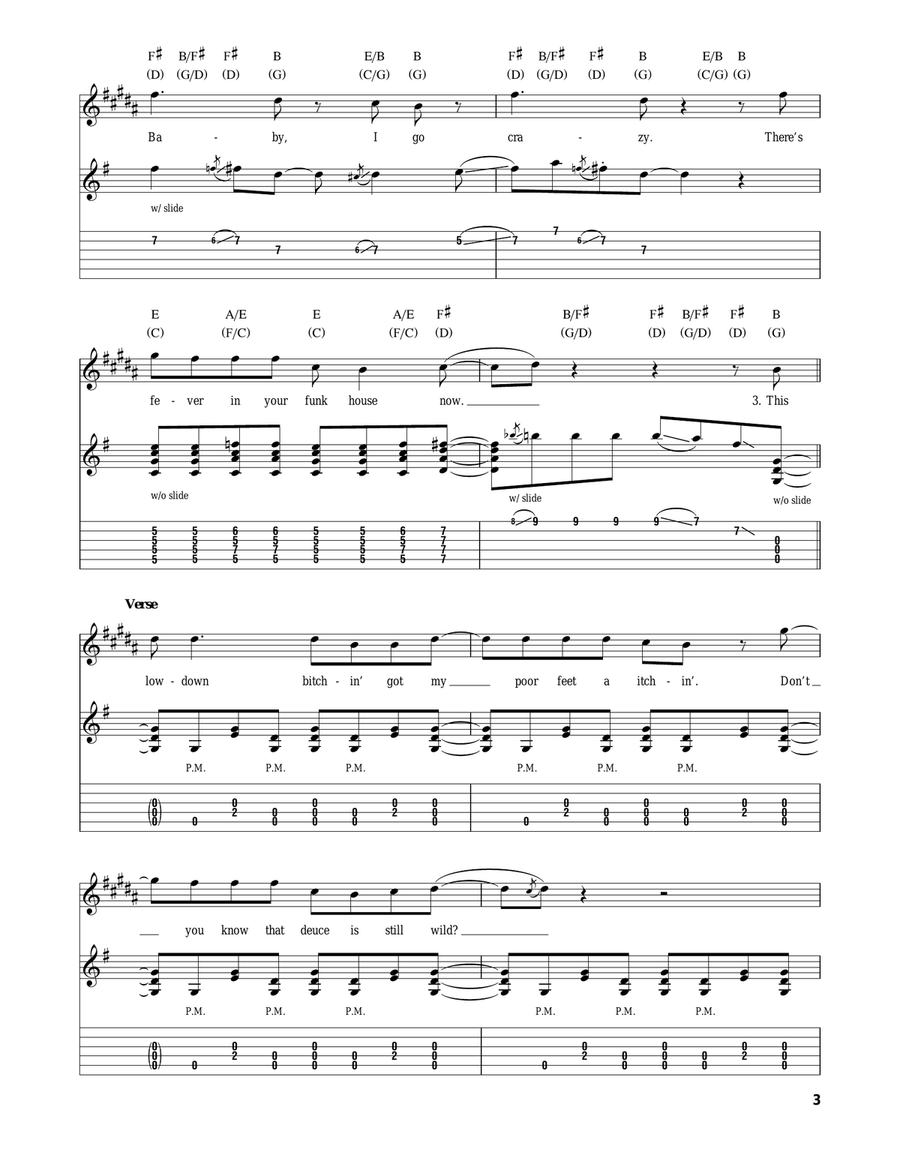 Tumbling Dice Tumbling Dice Acoustic Guitar scores gallery preview page 3