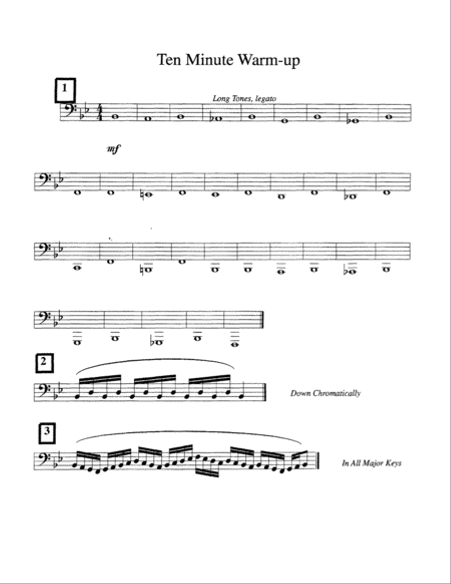 Twenty Etudes Tuba scores gallery preview page 4