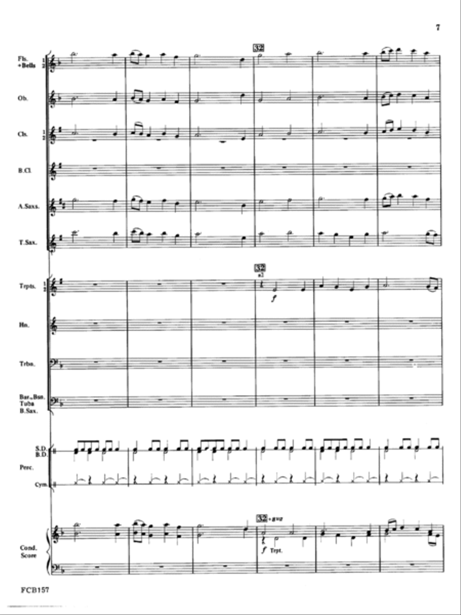 Modal Song And Dance Concert Band scores gallery preview page 7