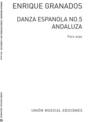 Danza Espanola No.5 For Harp