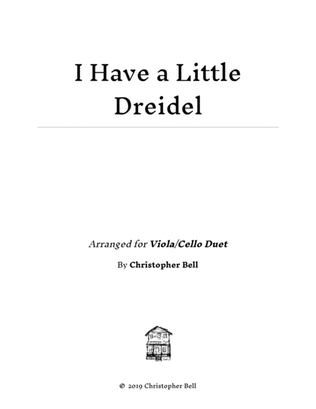 I Have a Little Dreidel - Easy Viola/Cello Duet