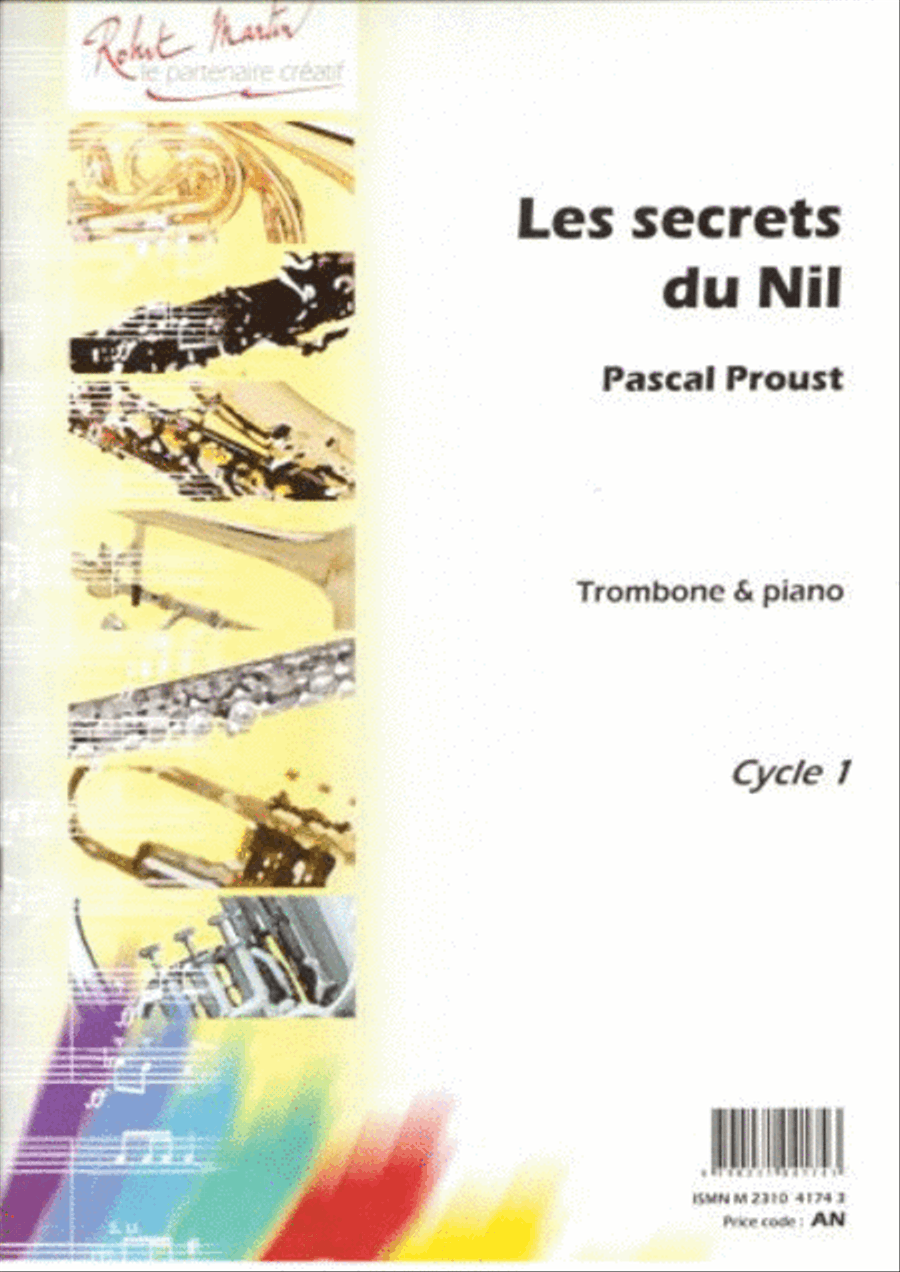 Secrets du nil les Piano Accompaniment scores gallery preview page 1