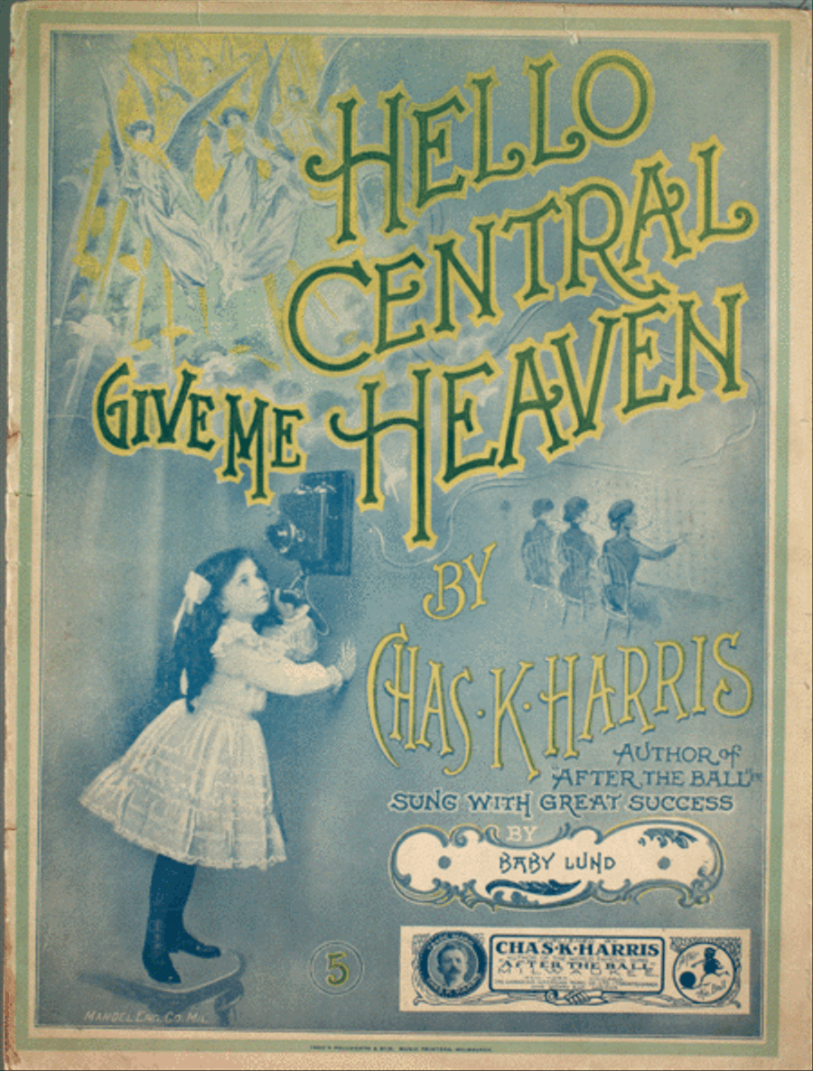 Hello Central, Give Me Heaven Voice scores gallery preview page 1