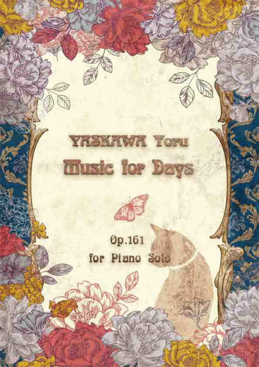 Music for Days for piano solo, Op.161 Piano Solo scores gallery preview page 1