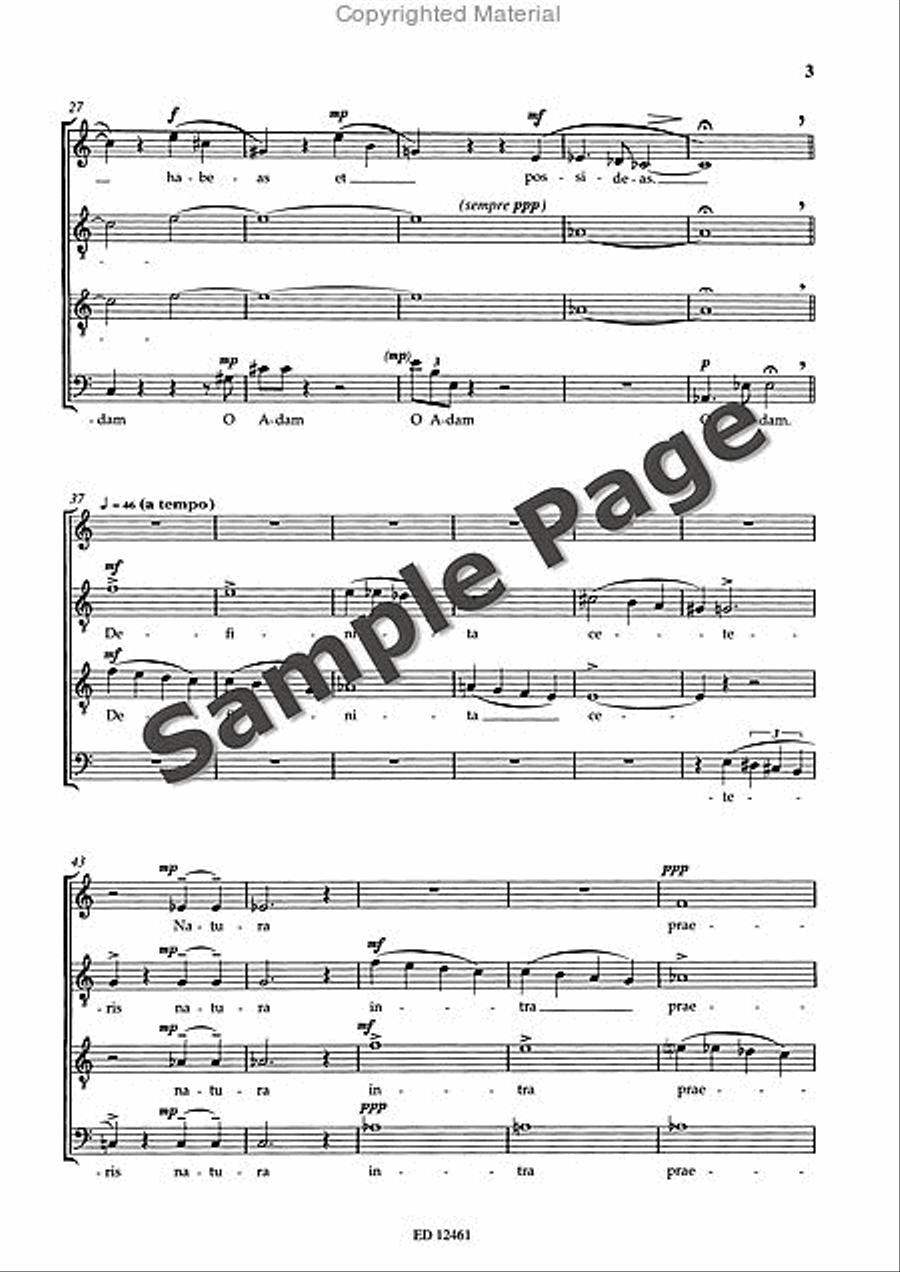 Glorious Hill Men's Voices TTBB scores gallery preview page 8