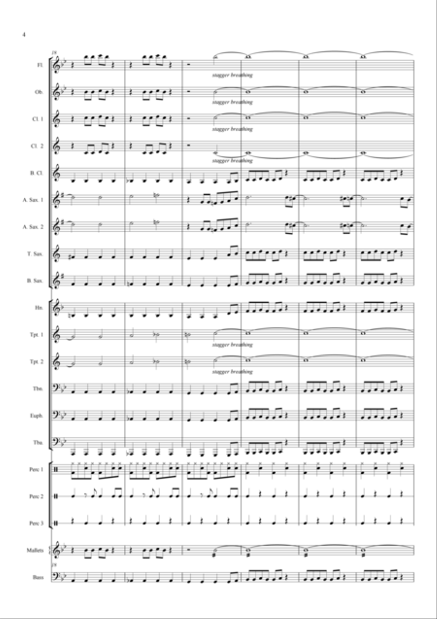 Rocket Science - Concert Band Concert Band scores gallery preview page 5