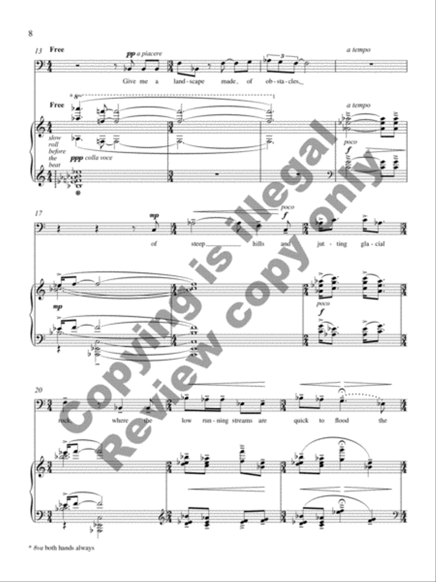 Songs for Baritone, Volume 2 Baritone Voice scores gallery preview page 8