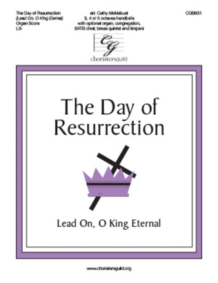 Book cover for The Day of Resurrection - Organ Score