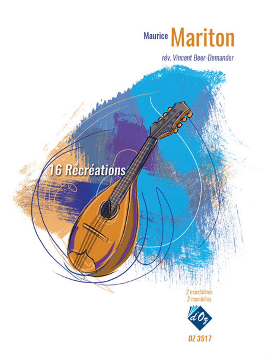 16 Récréations Mandolin scores gallery preview page 1