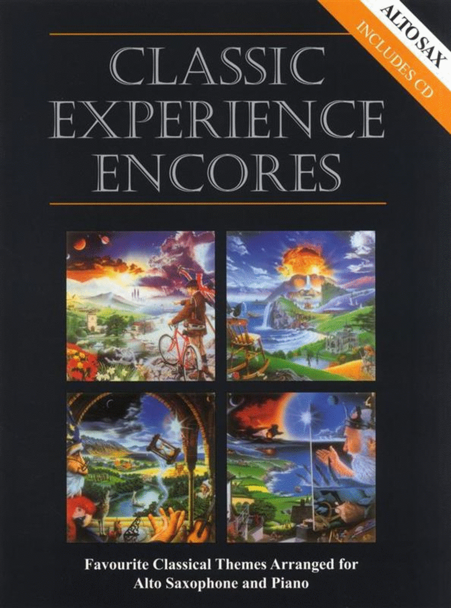 Classic Experience Encores Alto Sax/Piano Book/CD
