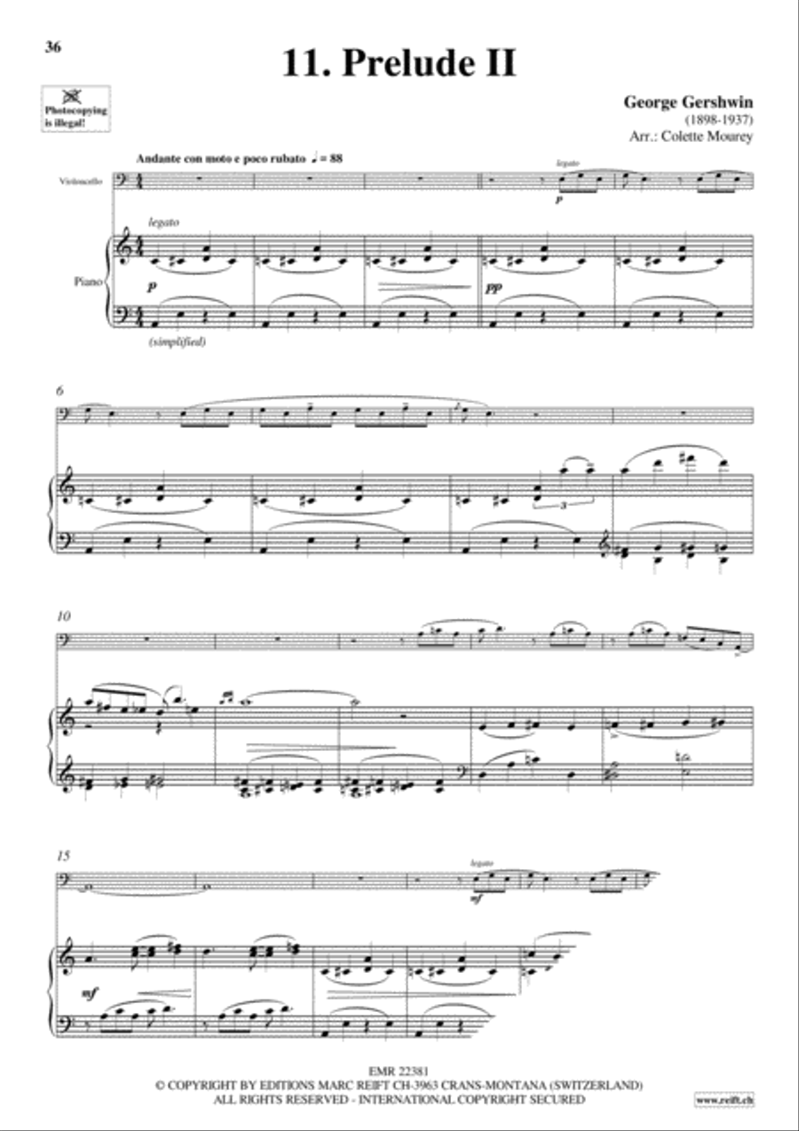 Gershwin 20 Greatest Hits Piano Accompaniment scores gallery preview page 13