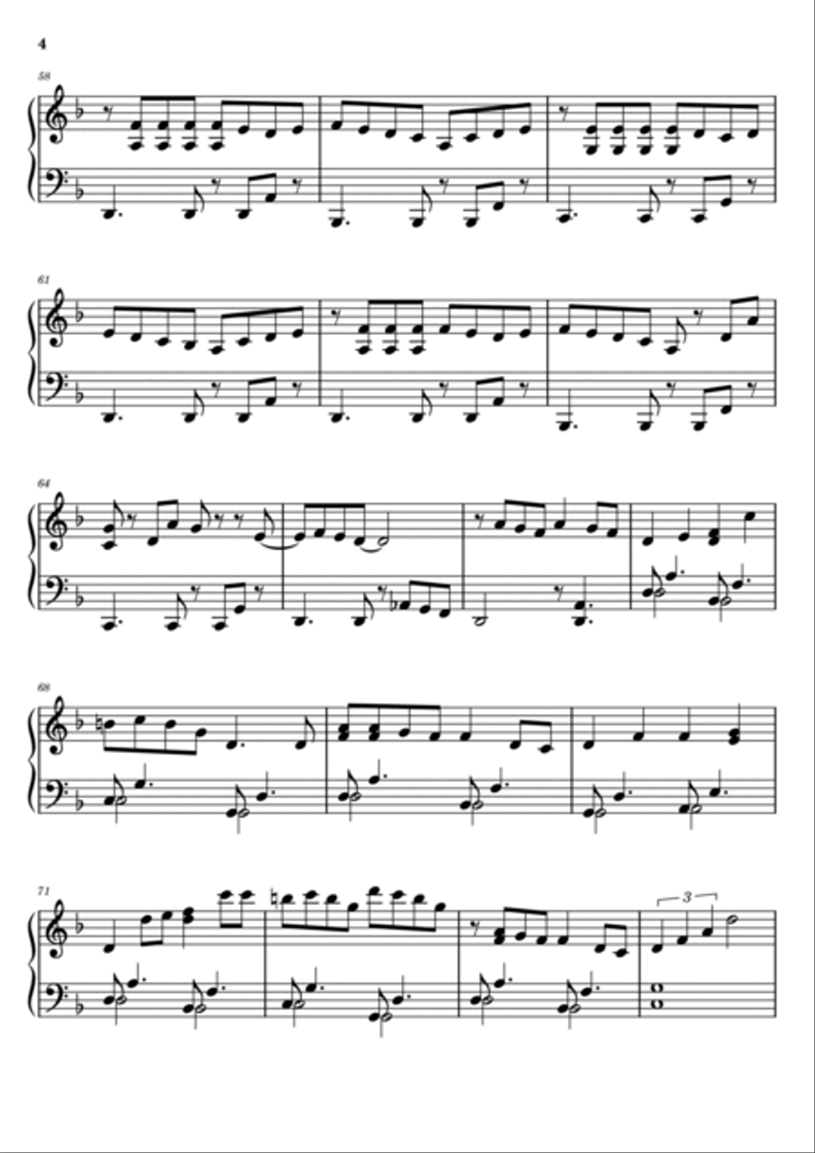 Mephisto Mephisto Piano, Vocal, Guitar scores gallery preview page 4