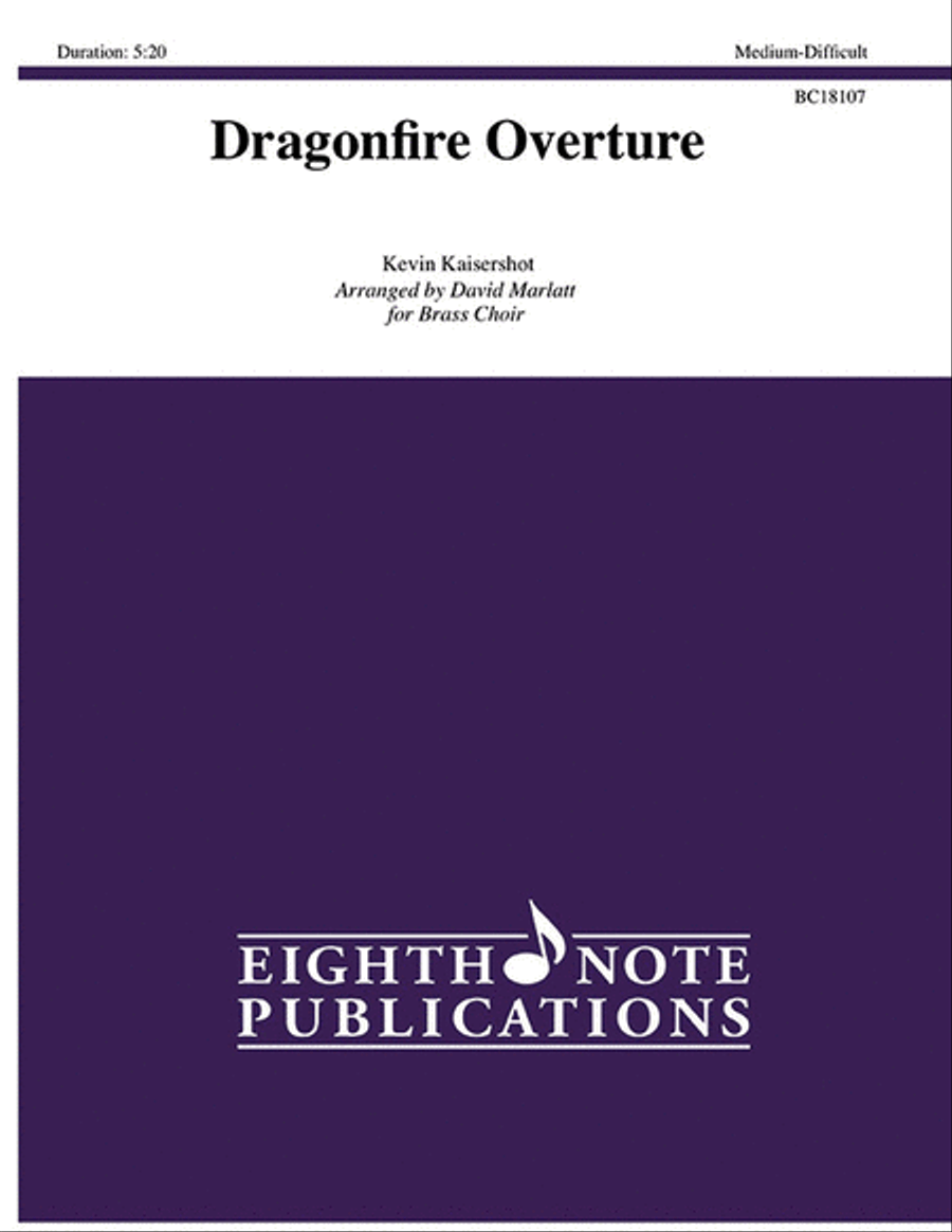 Dragonfire Overture Small Ensemble scores gallery preview page 1