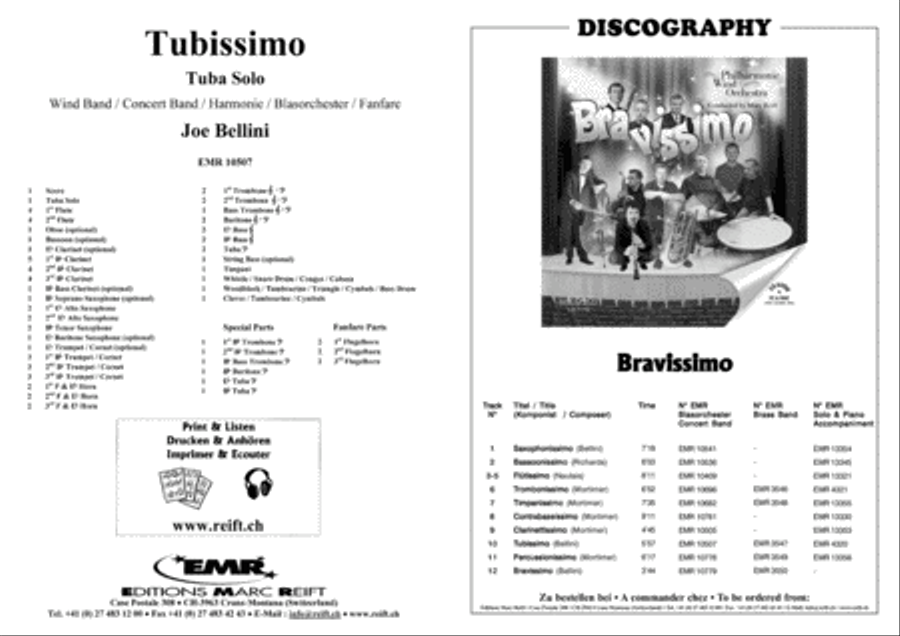 Tubissimo Concert Band scores gallery preview page 2