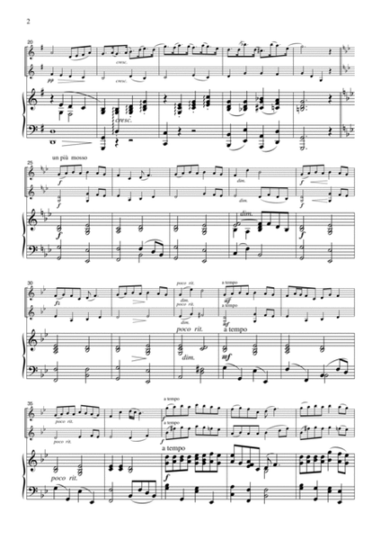Dvorak Humoreske, for 2 Violins & Piano, VN211